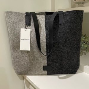 [graf lantz] Saku Tote • Granite / Charcoal